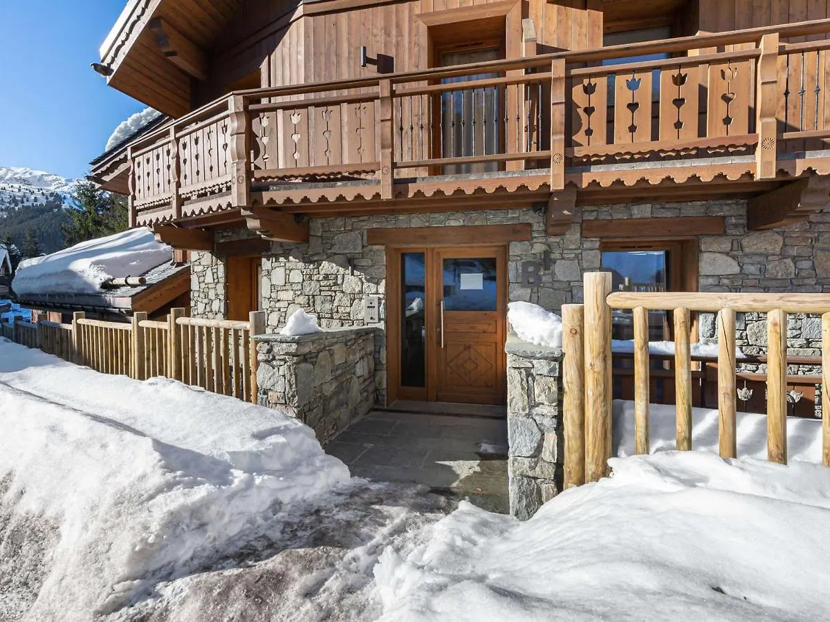 Appartement Moderne Avec Cheminee, Balcon Sud Et Proche Telesiege A Meribel - Fr-1-565-62 Les Allues 公寓